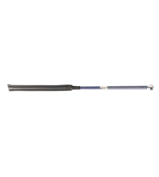 Hy Equestrian Legal Jump Bat with Braided Handle Navy/Grey