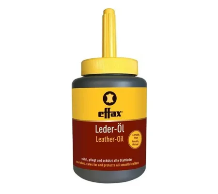 Effax Leather Oil C/W Brush 475ml