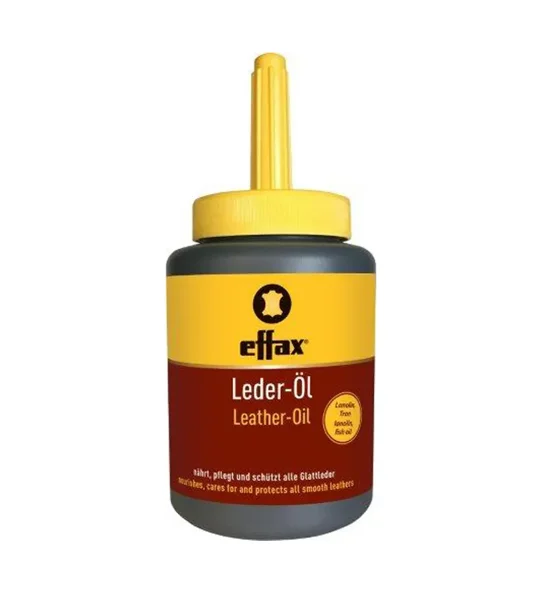 Effax Leather Oil C/W Brush 475ml