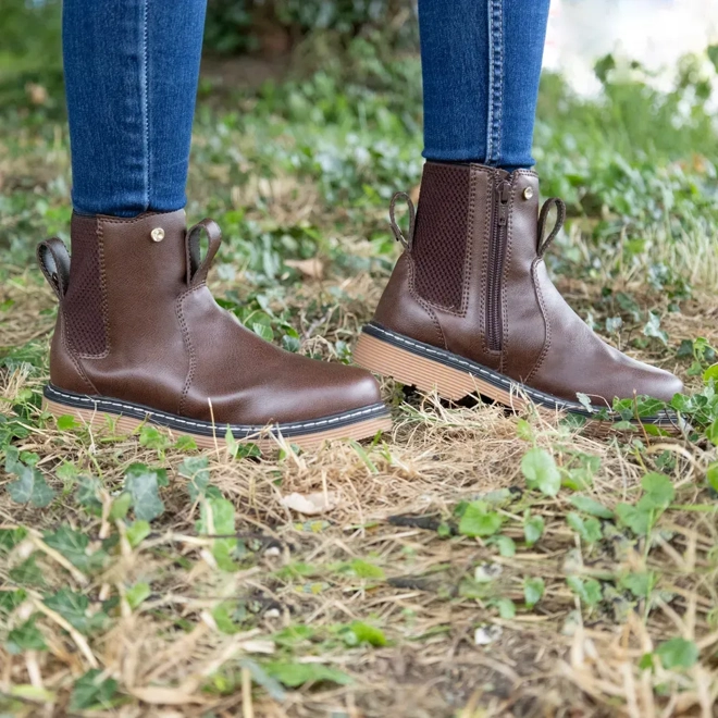 Additional Image for Hy Equestrian Children's Staden Chelsea Boot