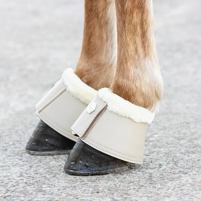 Additional Image for Coldstream Bowden Over Reach Boots (Pack of 2)  Latte