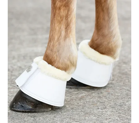 Coldstream Bowden Over Reach Boots (Pack of 2) White