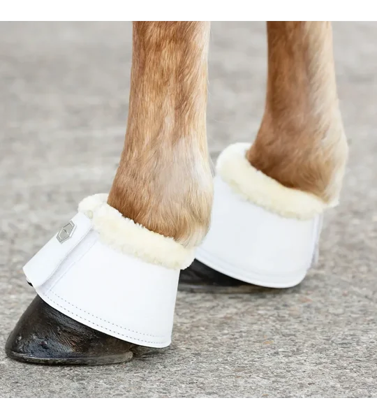 Coldstream Bowden Over Reach Boots (Pack of 2) White