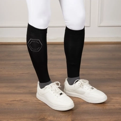 Coldstream Ancroft Cushioned Riding Socks Adult 3.5-8 Black/Grey