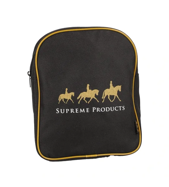 Supreme Products Pampered Pony Grooming Rucksack One Size Black/Gold