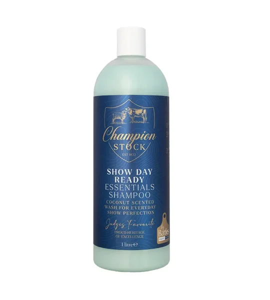 Champion Stock Show Day Ready Essentials Shampoo 1 litre