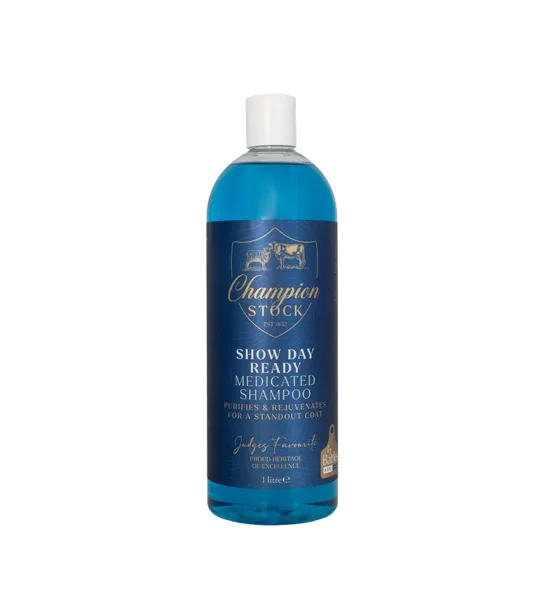 Champion Stock Show Day Ready Medicated Shampoo 1 litre