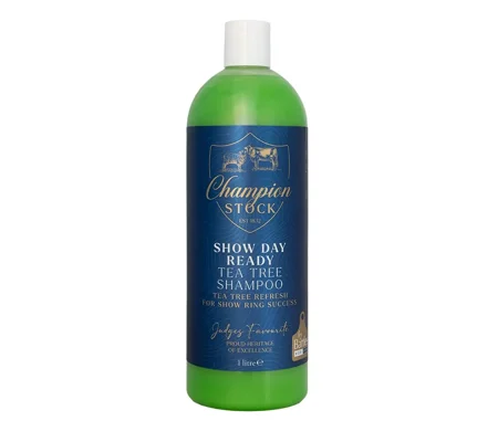 Champion Stock Show Day Ready Tea Tree Shampoo 1 litre