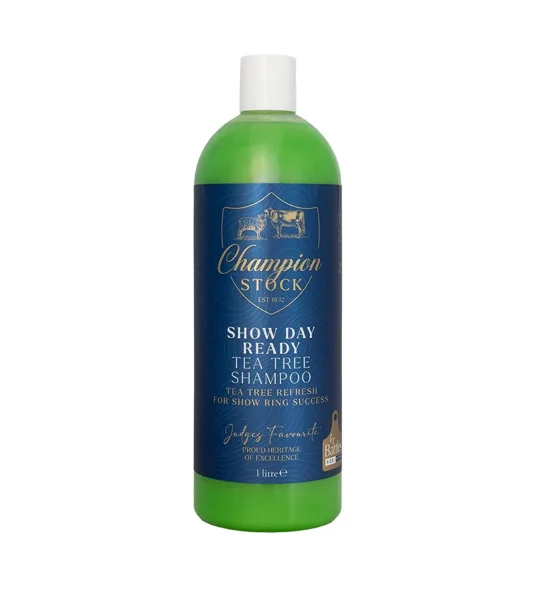 Champion Stock Show Day Ready Tea Tree Shampoo 1 litre