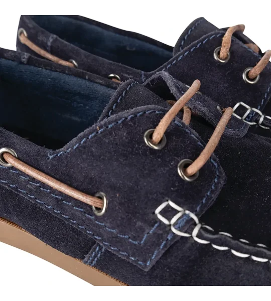 Hy Equestrian Savona Deck Shoes Navy