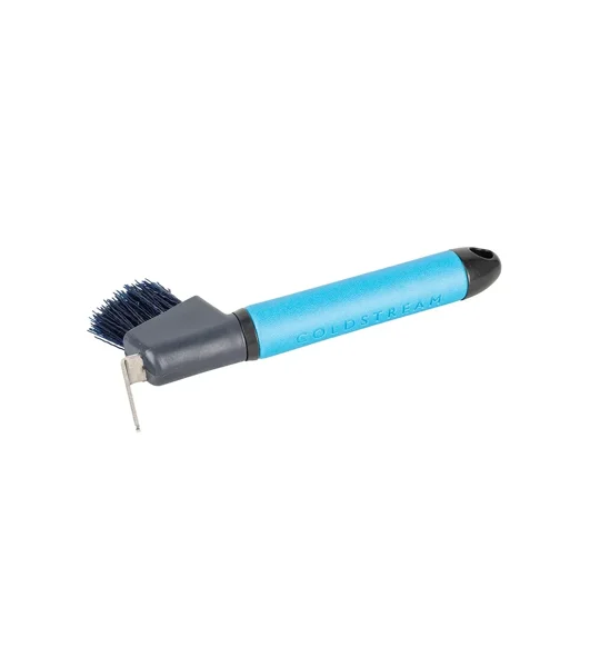 Coldstream Faux Leather Hoof Pick 19cm Navy/C Blue