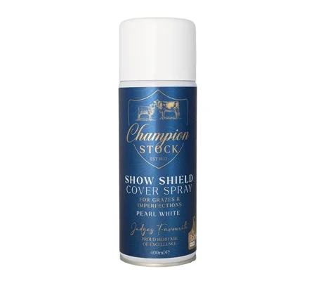 Champion Stock Show Shield Cover Spray - Pearl White
