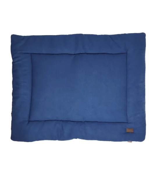 Benji & Flo Luxury Fleece Dog Bed Rich Navy