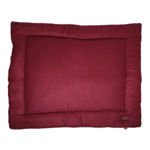 Benji & Flo Luxury Fleece Dog Bed Merlot