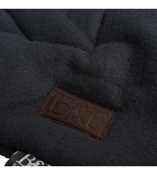 Benji & Flo Essential Fleece Dog Bed Navy