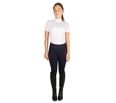 Hy Equestrian Children's Roka Regal Tights Navy