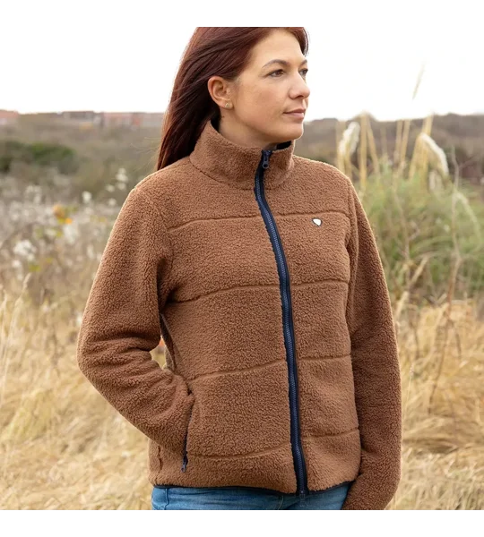 Hy Equestrian Elevate Style Teddy Fleece Jacket