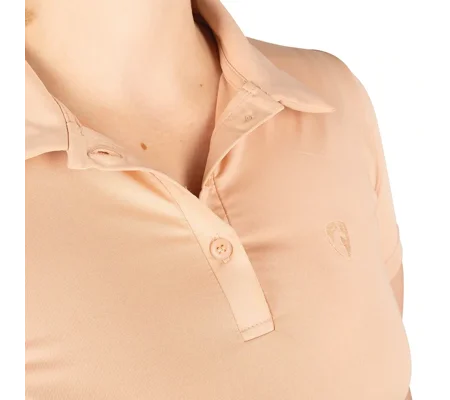 Hy Equestrian Elevate Essential Polo Shirt Maple Sugar