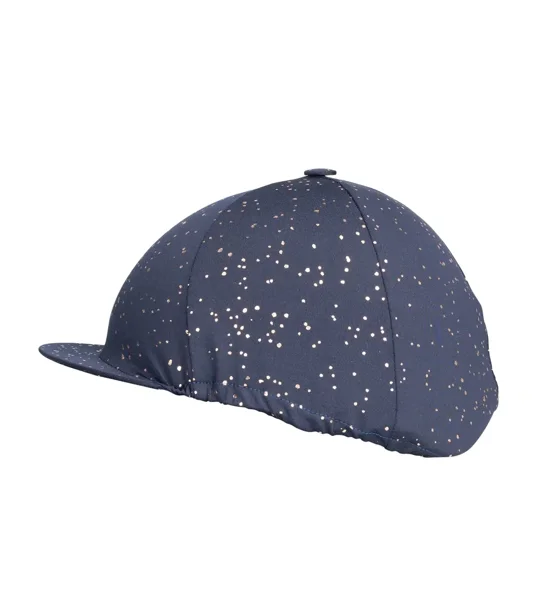 Hy Equestrian Elevate Allure Hat Silk Navy/Gun Metal Grey