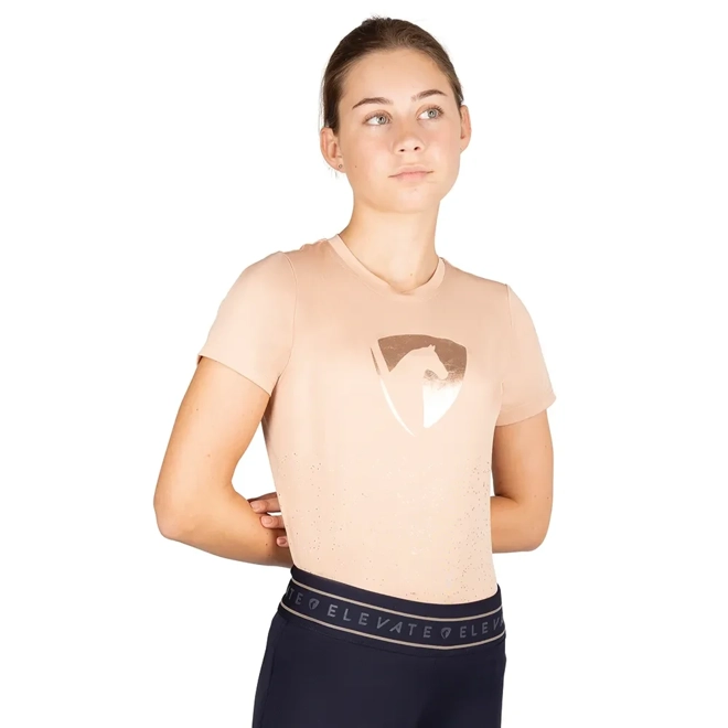 product Image for Hy Equestrian Elevate Allure Mizs T-Shirt Maple Sugar