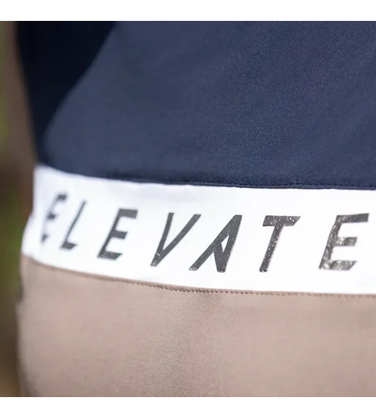 Hy Equestrian Elevate Allure Show Shirt Navy/Fossil/White