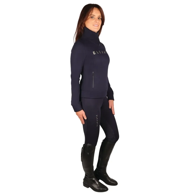 Additional Image for Hy Equestrian Elevate Allure Cross Neck Jumper