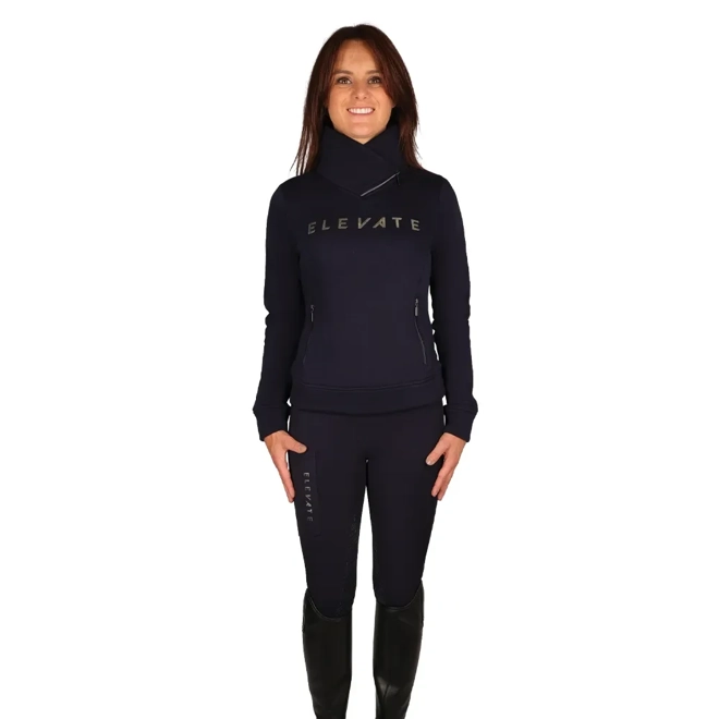 Additional Image for Hy Equestrian Elevate Allure Cross Neck Jumper
