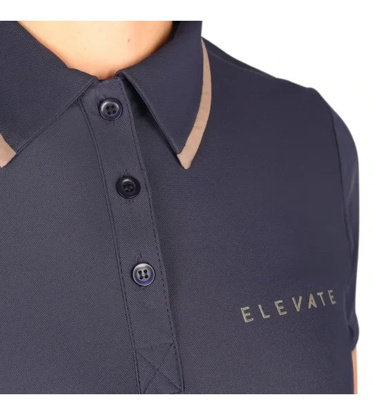 Hy Equestrian Elevate Allure Polo Navy/Fossil