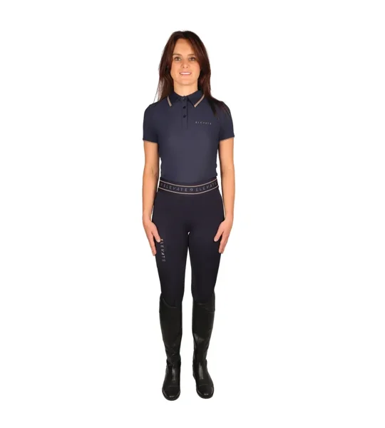 Hy Equestrian Elevate Allure Polo Navy/Fossil