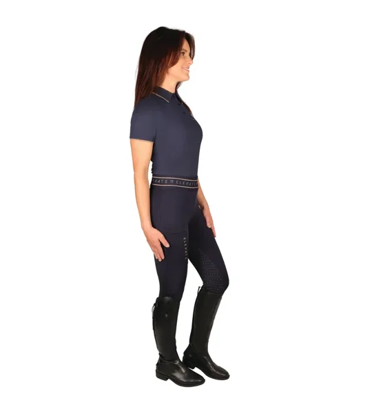 Hy Equestrian Elevate Allure Polo Navy/Fossil