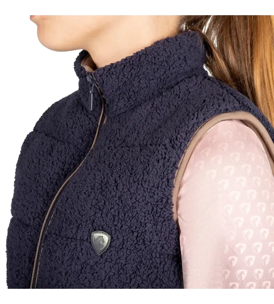 Hy Equestrian Elevate Mizs Country Teddy Fleece Gilet