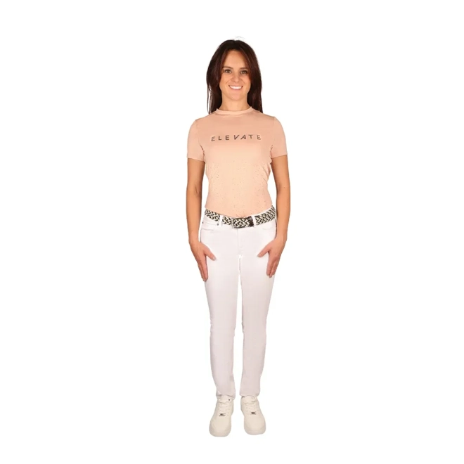 Additional Image for Hy Equestrian Elevate Allure T-Shirt  Maple Sugar