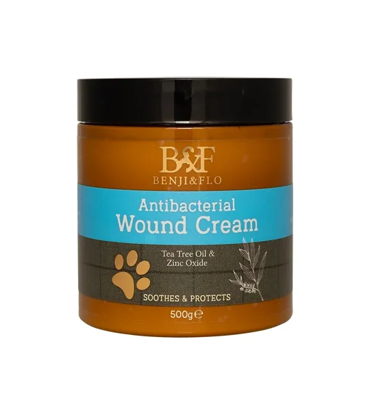 Benji & Flo Antibacterial Wound Cream 500g