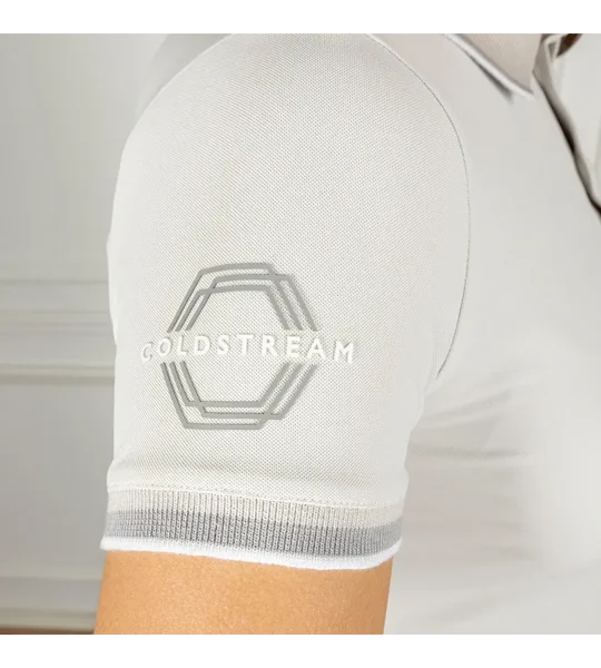 Coldstream Darnick Polo Shirt Frosted Steel