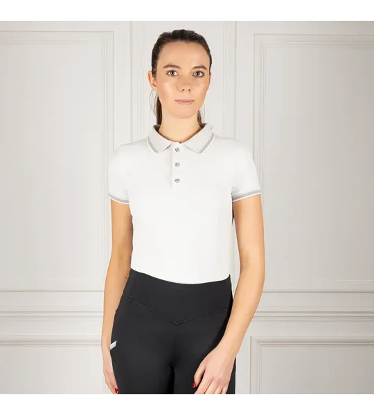 Coldstream Darnick Polo Shirt Frosted Steel