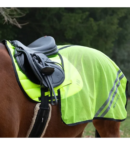Reflector Summer Mesh Quarter Sheet by Hy Equestrian