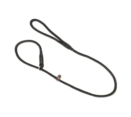 Benji & Flo Classic Slip Lead 1.2m Black