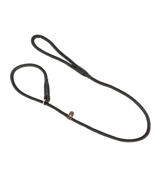 Benji & Flo Classic Slip Lead 1.2m Black