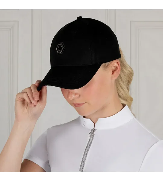 Coldstream Heaton Diamante Baseball Cap Black