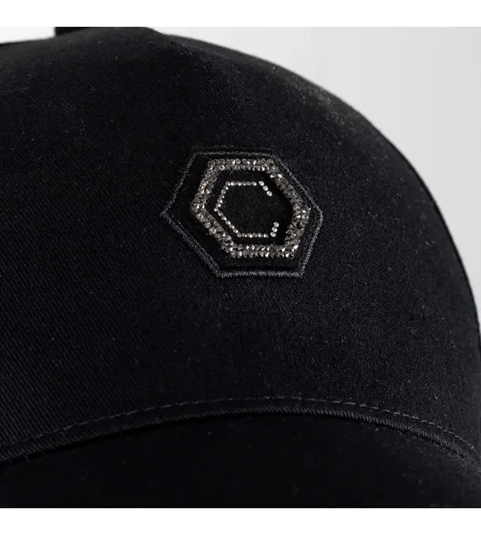 Coldstream Heaton Diamante Baseball Cap Black