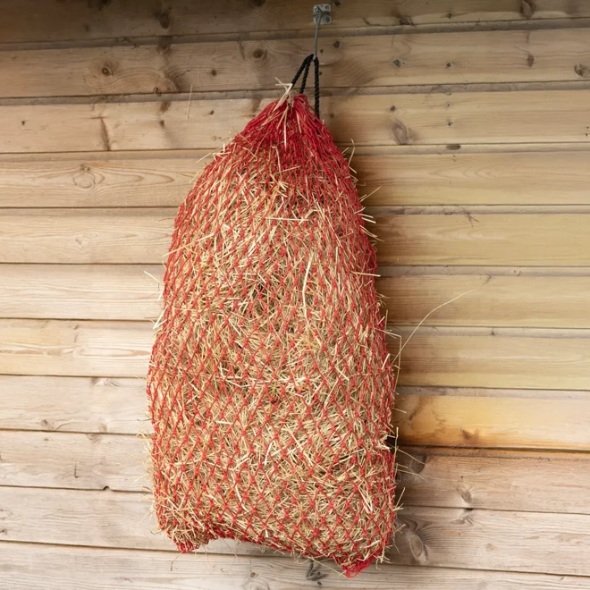 Additional Image for Slow Flow Lock-Knot Haynet by Hy Equestrian - Red