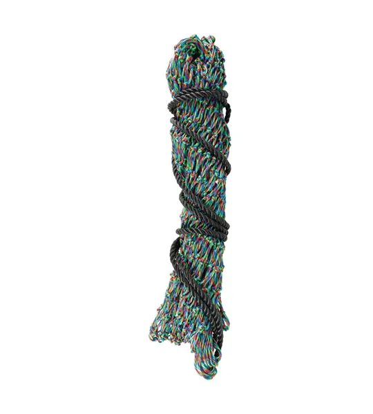 Slow Flow Lock-Knot Haynet by Hy Equestrian - Red/Blue/Green