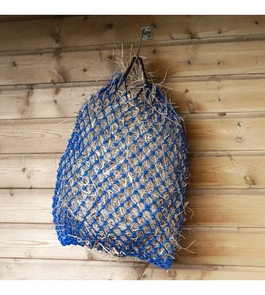 Slow Flow Small Hole Haynet by Hy Equestrian - Blue