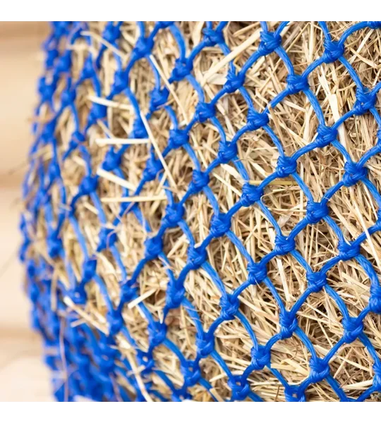 Slow Flow Small Hole Haynet by Hy Equestrian - Blue