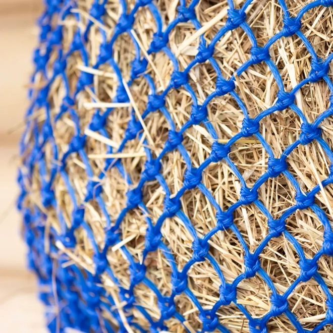 Additional Image for Slow Flow Small Hole Haynet by Hy Equestrian - Blue