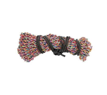 Slow Flow Small Hole Haynet by Hy Equestrian - Rainbow