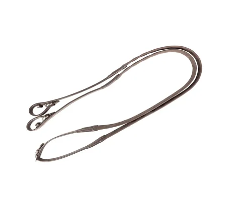 ProPresicce Pollice Brown Magna Grip Rubber Reins by Hy Equestrian