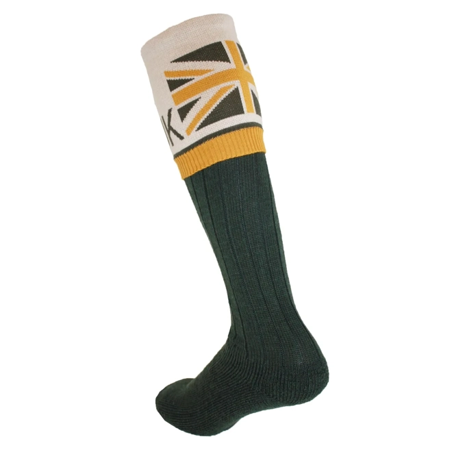 product Image for Waring Brooke Union Jack Socks Green