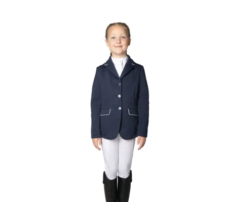 Hy Equestrian Children's Roanne Competition Jacket Navy
