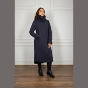 Coldstream Maxton Long Waterproof Coat  Navy